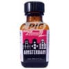 amsterdam 30ml poppers with pig solvent logo