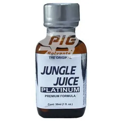 jungle juice platinum 30ml with pig solvent logo
