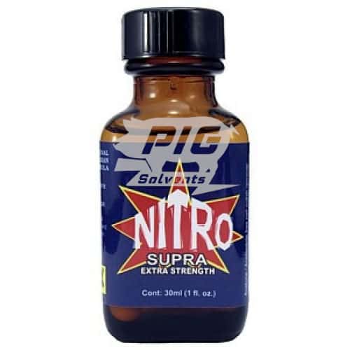 Nitro Supra 30ml large with pig solvent logo
